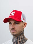 Бейсболка NEW ERA арт. 11588488 New York Yankees MLB (красный / белый)